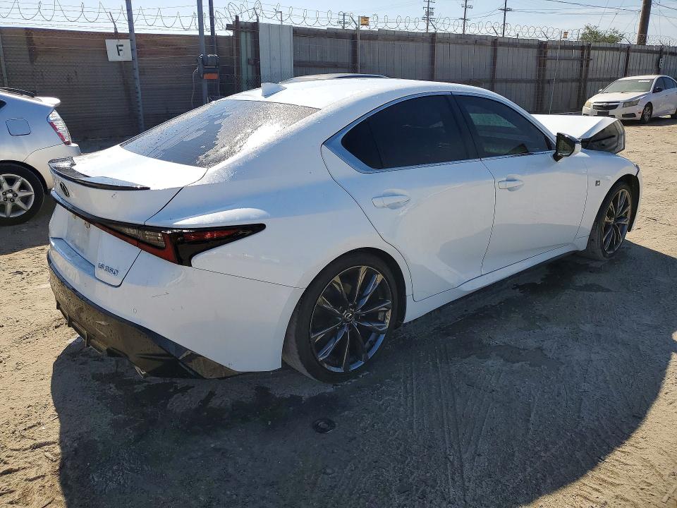 2023 Lexus Is VIN JTHGZ1B21P5061927 COPART salvage auction — FRONT END, Ca - Salvage Certificate, sold $13,900 on 2026-07-02 (photo 3)