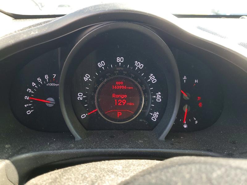 2013 Kia Sportage VIN KNDPC3A62D7471381 COPART salvage auction — FRONT END, Tn - Salvage Certificate, sold $1,400 on 2026-07-08 (photo 9)