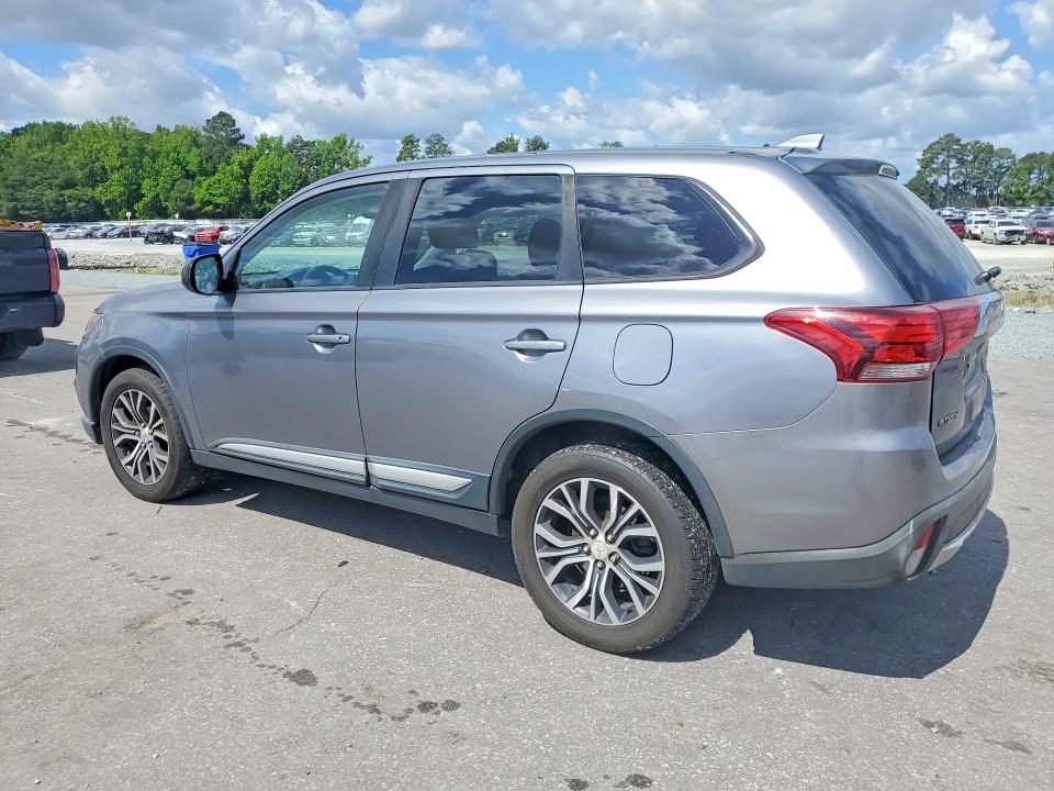 2018 Mitsubishi Outlander VIN JA4AZ3A39JJ004560 COPART salvage auction — REAR END, Nc - Salvage Certificate Of Title, sold $2,400 on 2026-07-16 (photo 2)