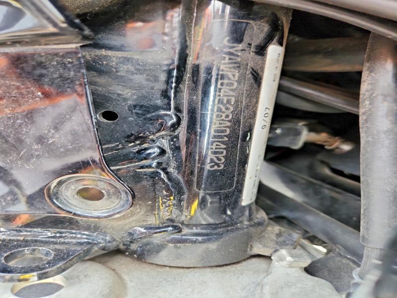 2008 Yamaha Xv VIN JYAVP04E28A014023 COPART salvage auction — FRONT END, Al - Cert Of Title-Salvage Title, sold $725 on 2026-07-08 (photo 9)