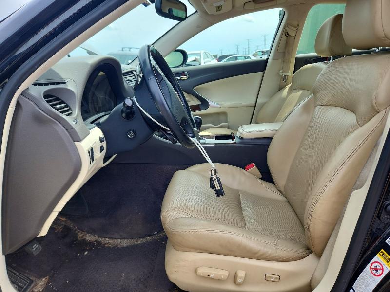 2010 Lexus Is VIN JTHCF5C22A5044297 COPART salvage auction — FRONT END, Il - Salvage Certificate, sold $525 on 2026-07-09 (photo 7)