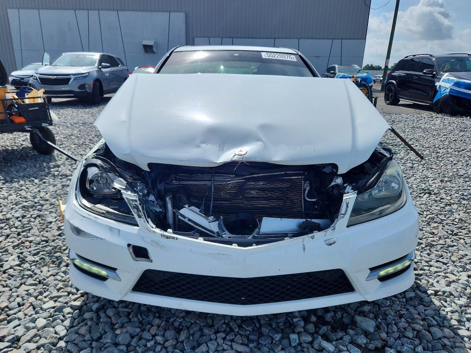 2013 Mercedes-benz C-klasse VIN WDDGF4HBXDR271049 COPART salvage auction — FRONT END, Fl - Cert Of Title Slvg Rebuildable, sold $825 on 2026-07-15 (photo 5)