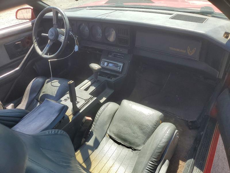 1984 Pontiac Firebird VIN 1G2AW87H3EN247380 COPART salvage auction — UNDERCARRIAGE, On - Permit No Brand - Unfit, sold $575 on 2026-07-09 (photo 8)