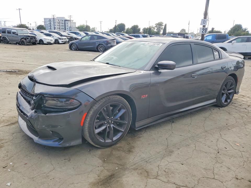 2019 Dodge VIN 2C3CDXGJ0KH696578 COPART salvage auction — FRONT END, Ca - Salvage Certificate, sold $8,300 on 2026-07-02 (photo 1)