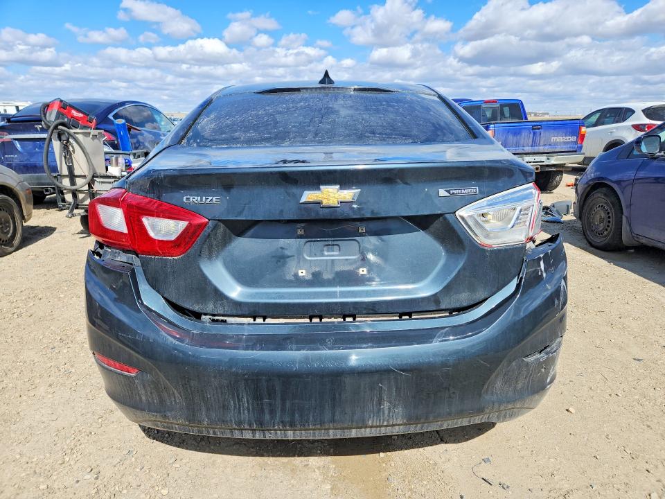 2017 Chevrolet Cruze VIN 1G1BF5SM1H7245583 COPART salvage auction — REAR END, Ab - Oop - Salvage, sold $600 on 2026-07-02 (photo 6)
