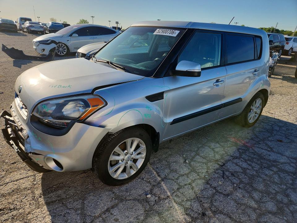 2013 Kia Soul VIN KNDJT2A63D7776260 COPART salvage auction — REAR END, In - Cert Of Title-Salvage Title, sold $875 on 2026-07-24 (photo 1)