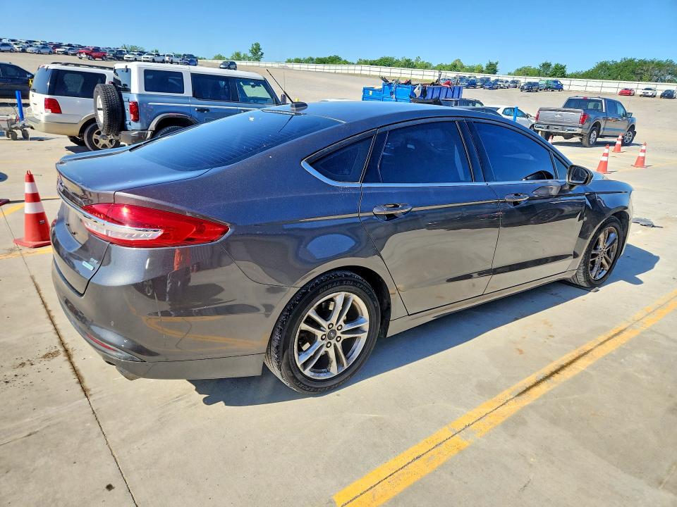 2018 Ford Fusion VIN 3FA6P0HD2JR255818 COPART salvage auction — FRONT END, Ky - Cert Of Title-Salvage, sold $1,750 on 2026-07-09 (photo 3)
