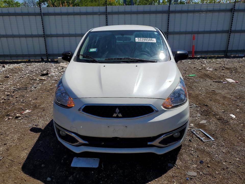 2020 Mitsubishi Mirage VIN ML32A5HJ1LH002445 COPART salvage auction — FRONT END, IL - SALVAGE CERTIFICATE, sold $1,650 on 2026-07-24 (photo 5)