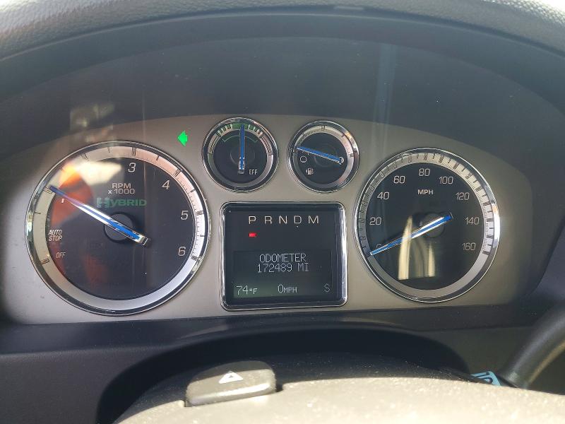 2011 Cadillac Escalade VIN 1GYS3EEJ4BR231670 COPART salvage auction — REAR END, Ca - Salvage Certificate, sold $850 on 2026-07-22 (photo 9)