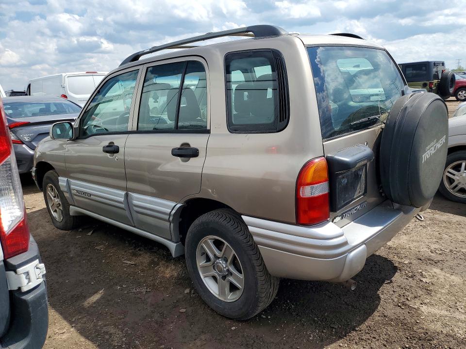 2002 Chevrolet Tracker VIN 2CNBJ634426925409 COPART salvage auction — NORMAL WEAR, Il - Certificate Of Title, sold $500 on 2026-07-02 (photo 2)