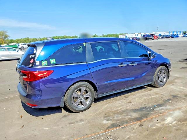 2022 Honda Odyssey VIN 5FNRL6H50NB015415 COPART salvage auction — FRONT END, Fl - Cert Of Title Slvg Rebuildable, sold $7,200 on 2026-07-28 (photo 3)