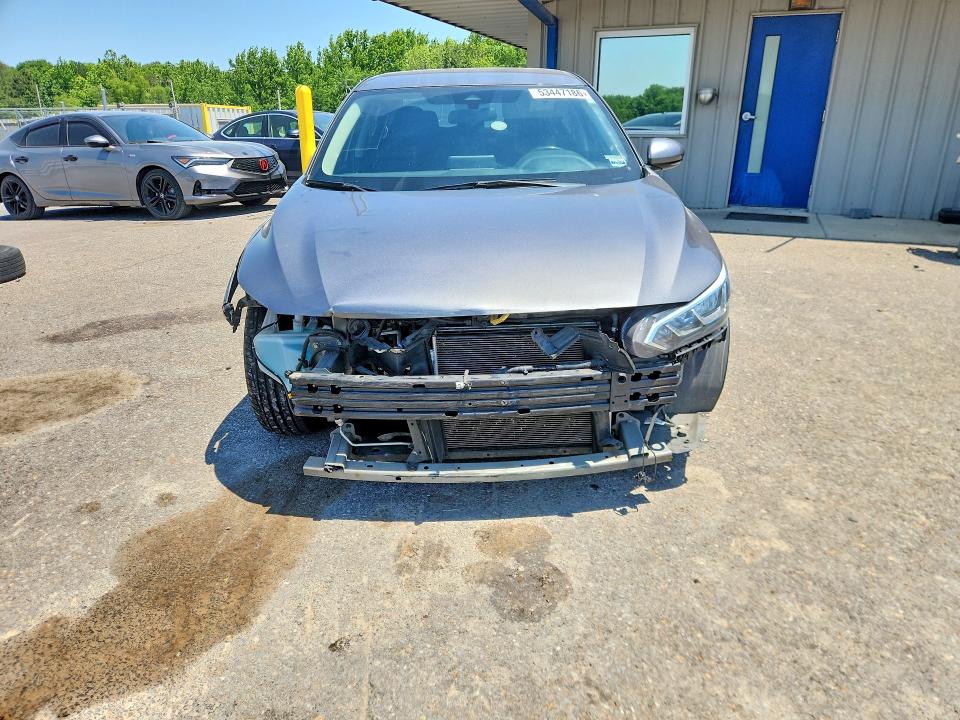 2020 Nissan Sentra VIN 3N1AB8CV9LY214602 COPART salvage auction — FRONT END, Tn - Salvage Certificate, sold $2,300 on 2026-07-02 (photo 5)