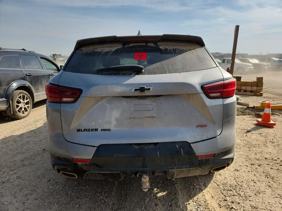 2023 Chevrolet Blazer VIN 3GNKBKRS4PS197199 COPART salvage auction — SIDE, Ab - Bos - Nonrepairable, sold $1,500 on 2026-07-02 (photo 6)