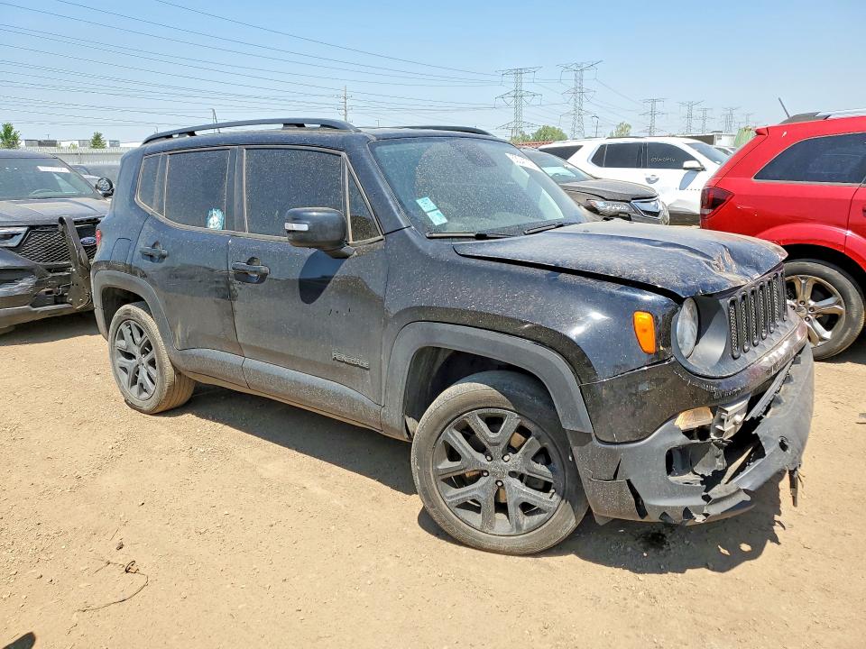 2018 Jeep Renegade VIN ZACCJBBB8JPG72839 COPART salvage auction — FRONT END, Il - Salvage Certificate, sold $4,200 on 2026-07-28 (photo 4)