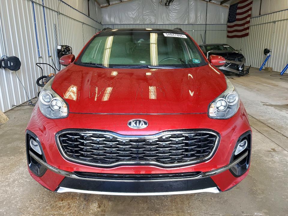 2020 Kia Sportage VIN KNDP6CAC3L7681127 COPART salvage auction — SIDE, Pa - Certificate Of Salvage, sold $3,800 on 2026-07-08 (photo 5)