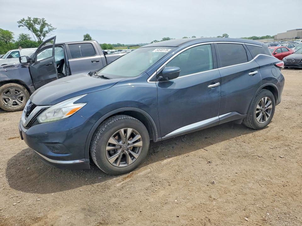 2017 Nissan Murano VIN 5N1AZ2MH0HN194867 — COPART salvage auction photo