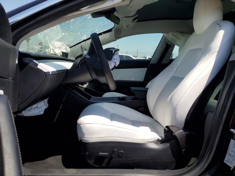 2020 Tesla VIN 5YJ3E1EB3LF667813 COPART salvage auction — FRONT END, Ca - Salvage Certificate, sold $4,350 on 2026-07-16 (photo 7)