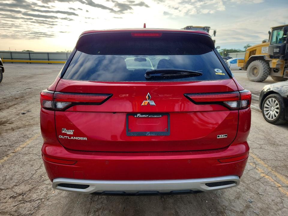 2022 Mitsubishi Outlander VIN JA4J3VA86NZ060472 COPART salvage auction — HAIL, Ks - Cert Of Title-Salvage, sold $8,600 on 2026-07-22 (photo 6)