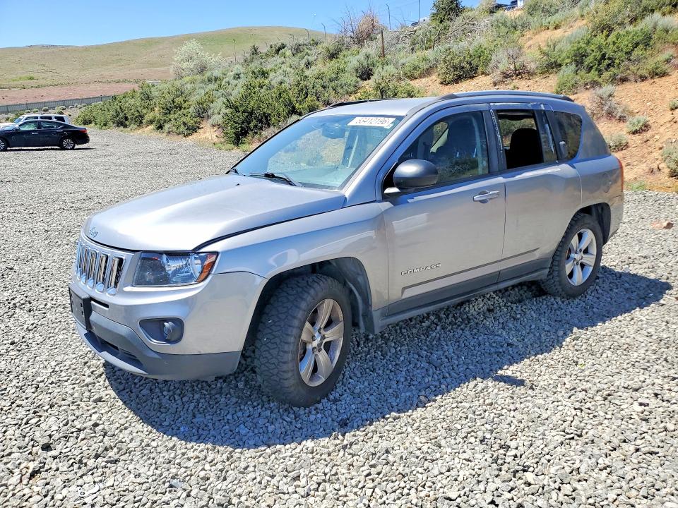 2016 Jeep Compass VIN 1C4NJCBA9GD641368 COPART salvage auction — FRONT END, Nv - Certificate Of Title, sold $1,000 on 2026-07-02 (photo 1)