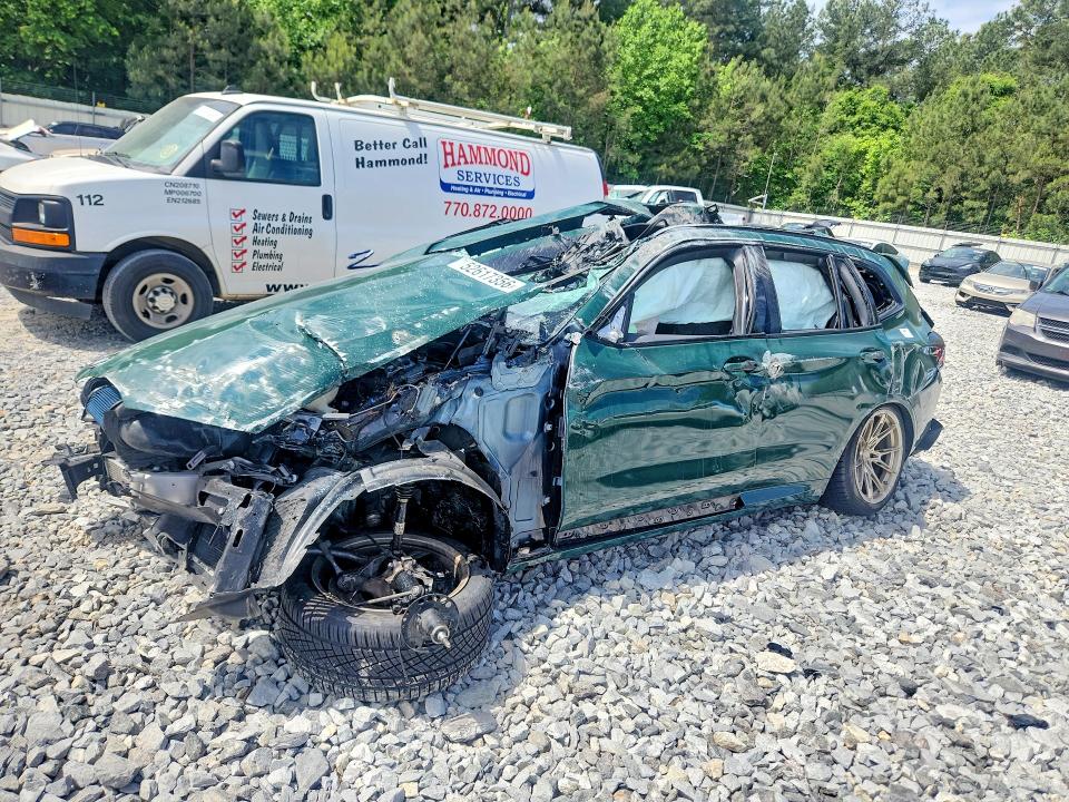 2022 BMW X3 VIN 5YM13EC09N9M71708 COPART salvage auction — ALL OVER, GA - CERT OF TITLE-SALVAGE (P), sold $3,650 on 2026-07-14 (photo 1)
