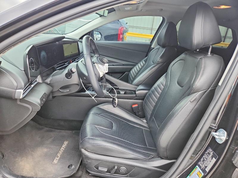 2025 Hyundai Elantra VIN KMHLP4DG3SU893246 COPART salvage auction — FRONT END, Tx - Salvage Vehicle Title, sold $6,100 on 2026-07-24 (photo 7)