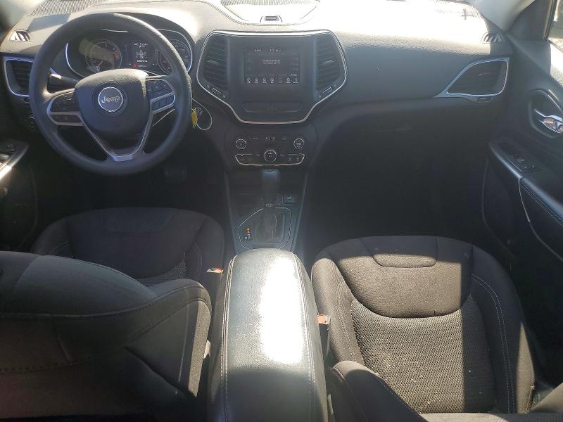 2019 Jeep Cherokee VIN 1C4PJLCB9KD221523 COPART salvage auction — FRONT END, Tx - Salvage Vehicle Title, sold $2,100 on 2026-07-09 (photo 8)
