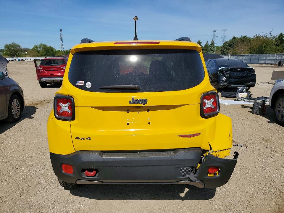 2015 Jeep VIN ZACCJBCT0FPB75174 COPART salvage auction — SIDE, Il - Salvage Certificate, sold $1,950 on 2026-08-06 (photo 6)