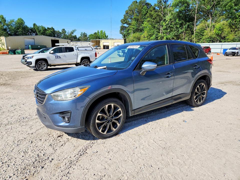 2016 Mazda Cx-5 VIN JM3KE4DY4G0701675 COPART salvage auction — FRONT END, Nc - Salvage Certificate Of Title, sold $3,950 on 2026-07-06 (photo 1)
