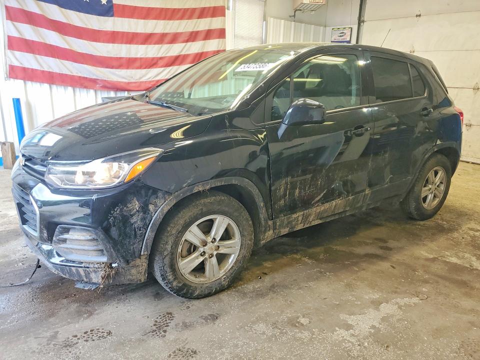 2021 Chevrolet VIN KL7CJKSB8MB302518 COPART salvage auction — FRONT END, Ma - Cert Of Title-Salvage, sold $1,700 on 2026-07-09 (photo 1)
