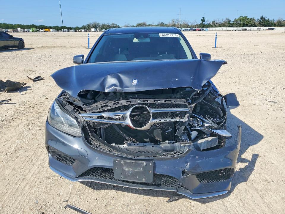 2014 Mercedes-benz E-klasse VIN WDDHF8JBXEA923576 COPART salvage auction — FRONT END, Tx - Salvage Vehicle Title, sold $1,300 on 2026-07-16 (photo 5)