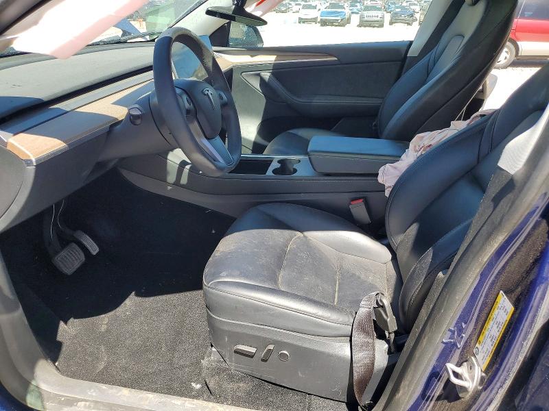 2023 Tesla Model y VIN 7SAYGAEE5PF853243 COPART salvage auction — FRONT END, Ut - Salvage Certificate, sold $8,800 on 2026-07-13 (photo 7)