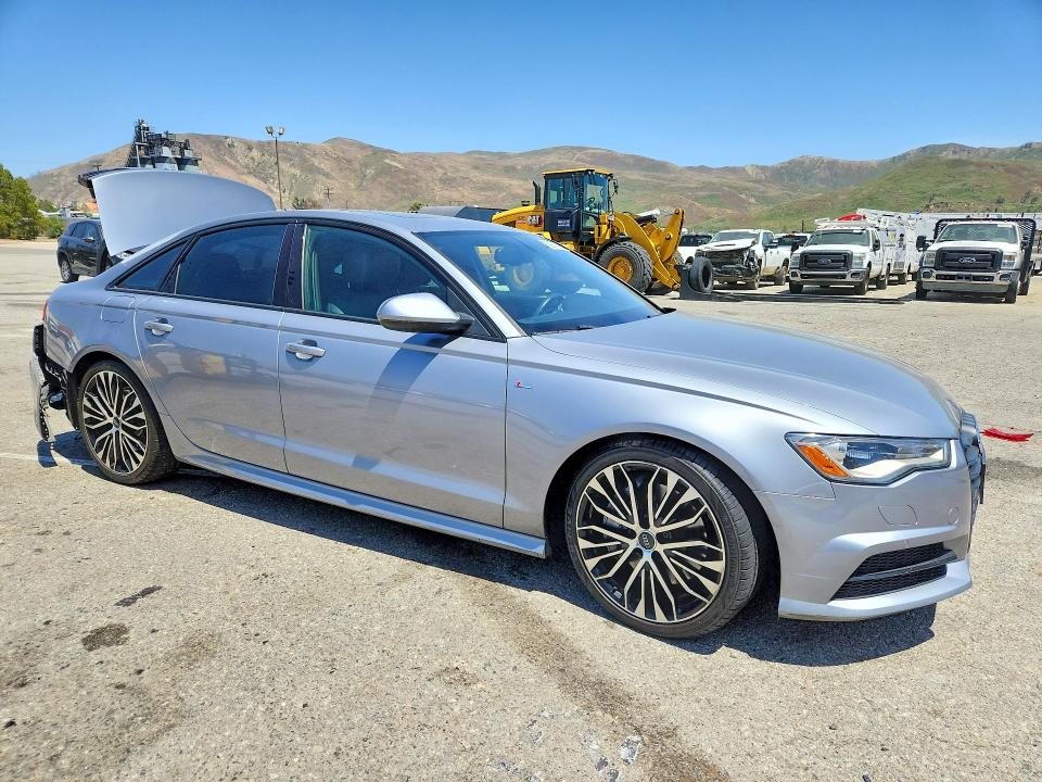 2018 Audi A6 VIN WAUC8AFC2JN033077 COPART salvage auction — REAR END, Salvage Title, sold $150 on 2026-07-24 (photo 4)
