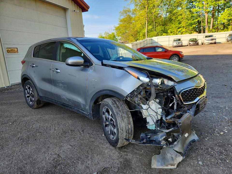 2022 Kia Sportage VIN KNDPMCAC8N7953518 COPART salvage auction — FRONT END, Vt - Cert Of Title-Parts Only Salva, sold $3,750 on 2026-07-06 (photo 4)