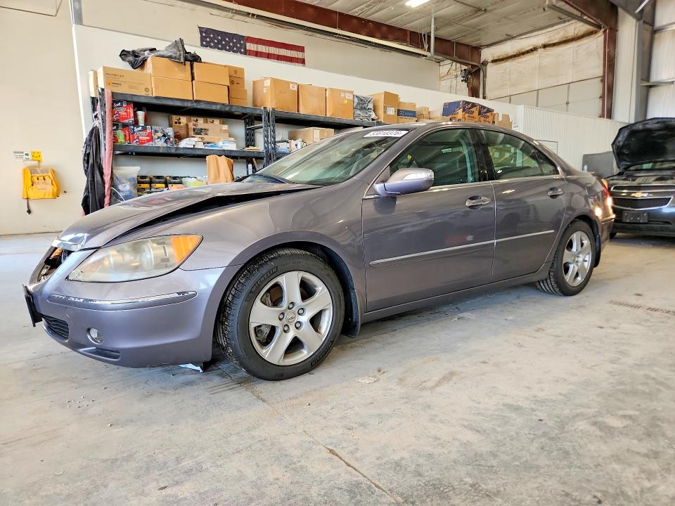 2005 Acura Rl VIN JH4KB16595C005293 COPART salvage auction — FRONT END, Wv - Salvage Certificate, sold $225 on 2026-07-21 (photo 1)
