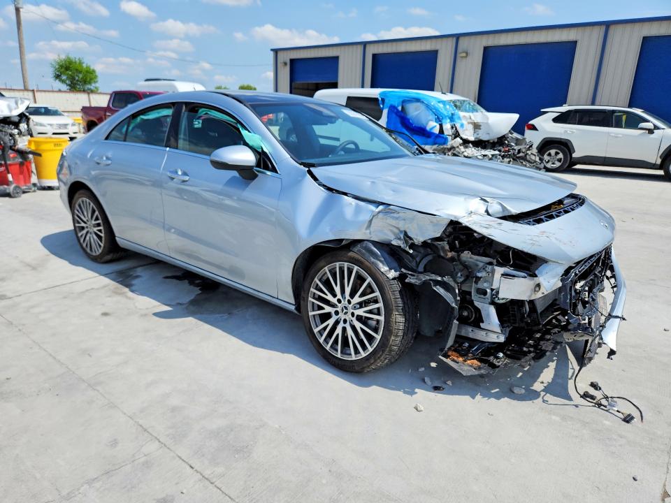 2026 Mercedes-benz Cla-klasse VIN W1K5J4HB5TN602535 COPART salvage auction — FRONT END, Tx - Salvage Vehicle Title, sold $10,600 on 2026-07-07 (photo 4)