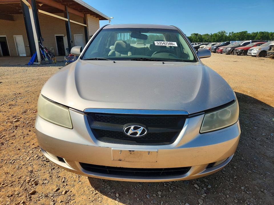 2006 Hyundai Sonata VIN 5NPEU46C36H130448 COPART salvage auction — SIDE, Tn - Salvage Certificate, sold $325 on 2026-07-08 (photo 5)