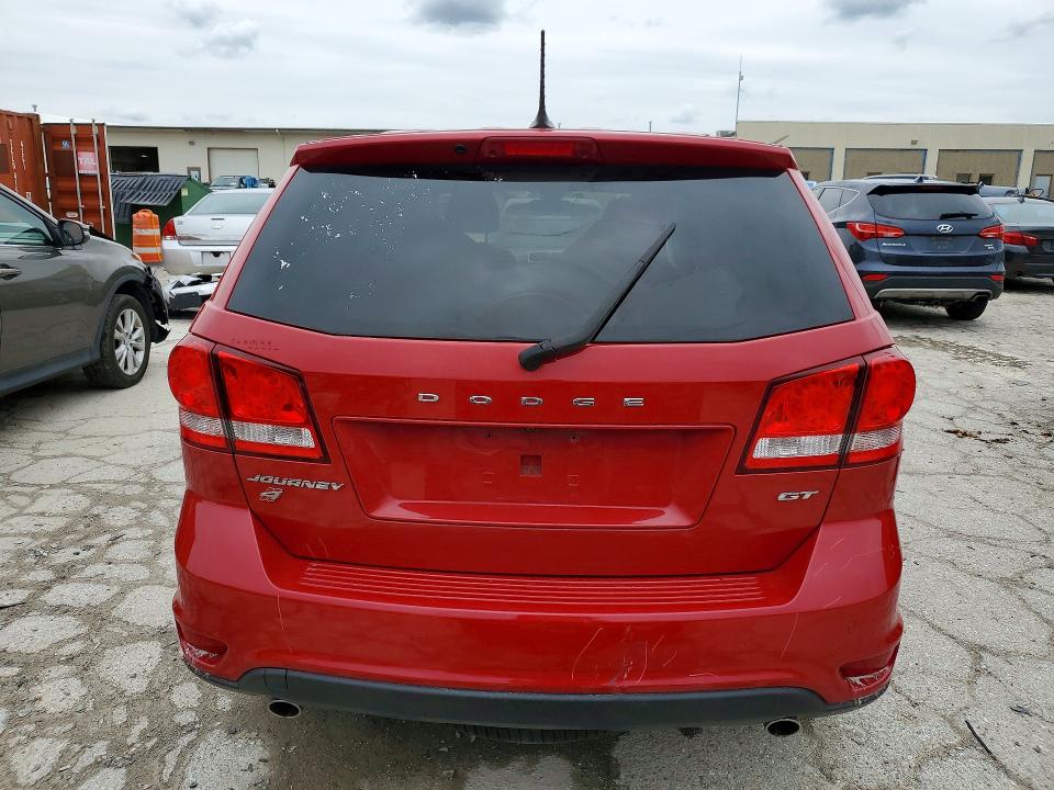 2018 Dodge Journey VIN 3C4PDDEG6JT389926 COPART salvage auction — FRONT END, Fl - Cert Of Title Slvg Rebuildable, sold $1,650 on 2026-07-10 (photo 6)