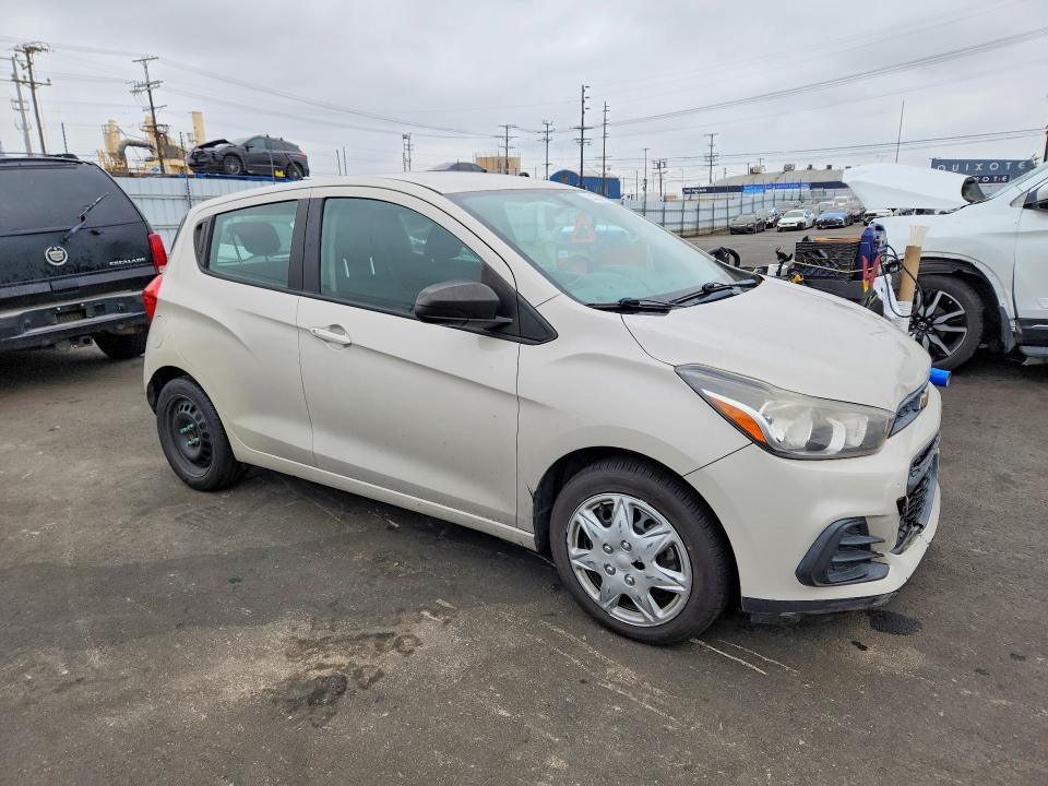 2018 Chevrolet Spark VIN KL8CB6SA3JC433207 COPART salvage auction — FRONT END, Ca - Salvage Certificate, sold $1,750 on 2026-07-08 (photo 4)