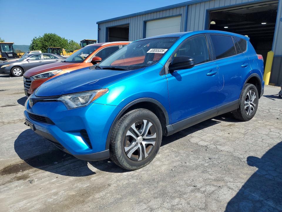 2018 Toyota Rav 4 VIN JTMBFREV8JJ201737 COPART salvage auction — FRONT END, Salvage Title, sold $5,700 on 2026-07-17 (photo 1)