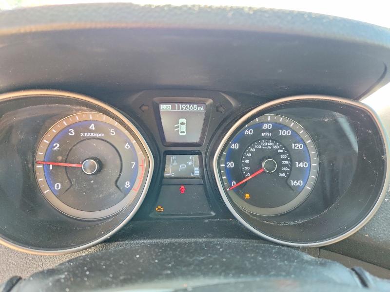 2016 Hyundai Elantra VIN KMHD35LH7GU284636 COPART salvage auction — FRONT END, MD - CERT OF SALVAGE > 75% DAMAGE (P), sold $925 on 2026-07-28 (photo 9)
