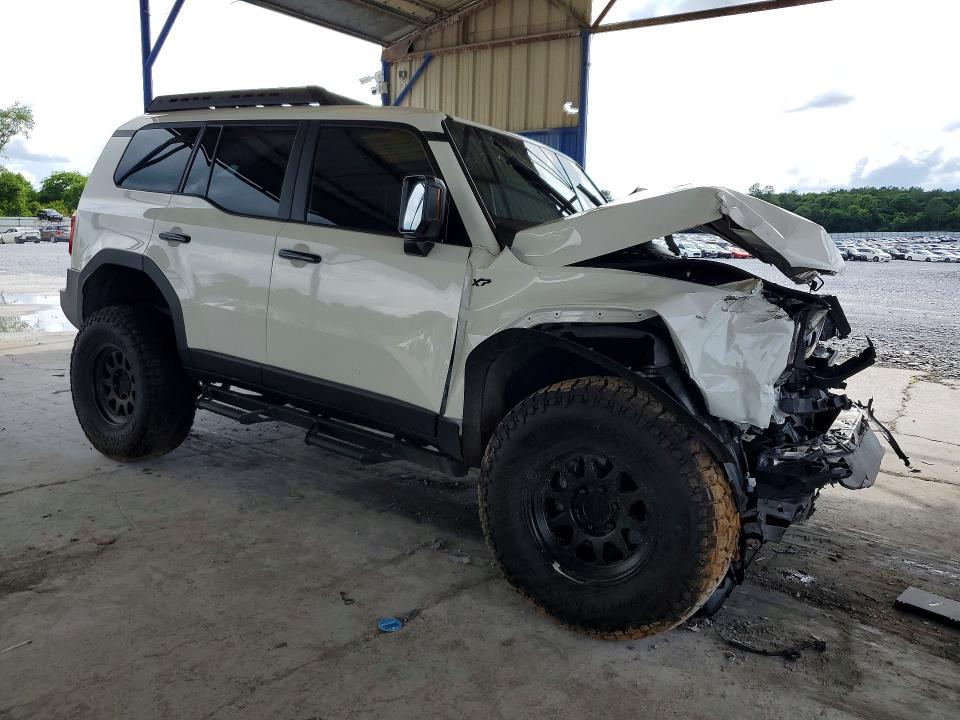 2025 Toyota Land cruiser VIN JTEABFAJ6SK020605 COPART salvage auction — FRONT END, Ga - Cert Of Title-Salvage, sold $21,600 on 2026-08-27 (photo 4)