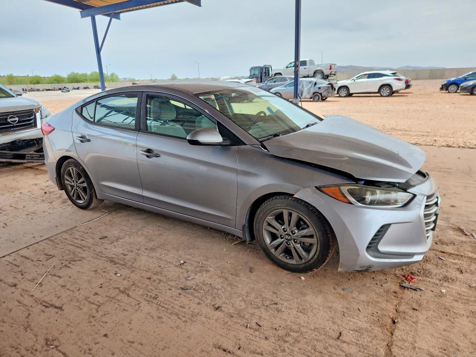 2017 Hyundai VIN 5NPD84LF0HH193492 COPART salvage auction — FRONT END, Az - Cert Of Title - Salvage, sold $2,600 on 2026-07-09 (photo 4)