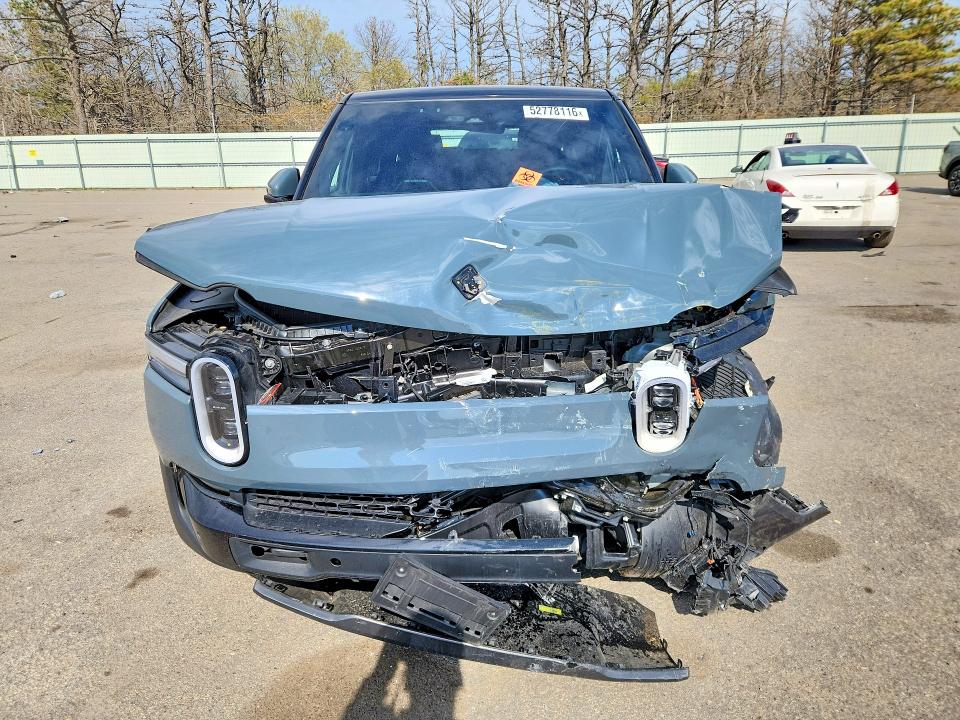 2025 Rivian R1s VIN 7PDSGCBP4SN065223 COPART salvage auction — FRONT END, Ny - Mv-907A Salvage Certificate, sold $12,300 on 2026-07-06 (photo 5)