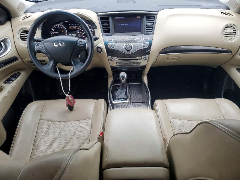 2016 Infiniti Qx60 VIN 5N1AL0MN5GC526551 COPART salvage auction — FRONT END, MD - CERT OF SALVAGE > 75% DAMAGE, sold $1,600 on 2026-08-24 (photo 8)