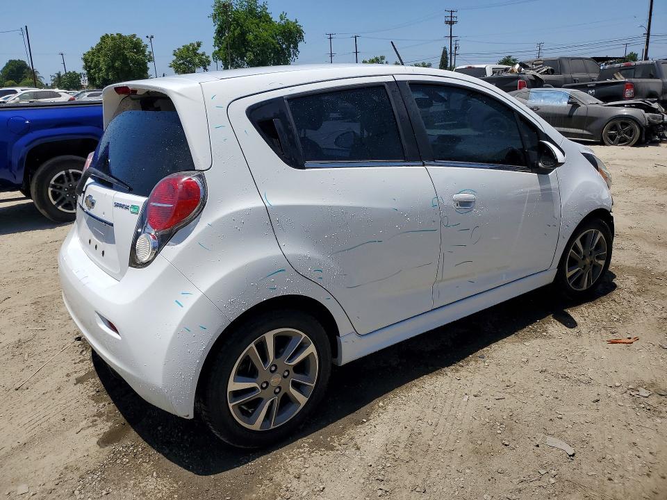 2015 Chevrolet Spark ev VIN KL8CL6S07FC713899 COPART salvage auction — FRONT END, Ca - Salvage Certificate, sold $1,400 on 2026-07-20 (photo 3)