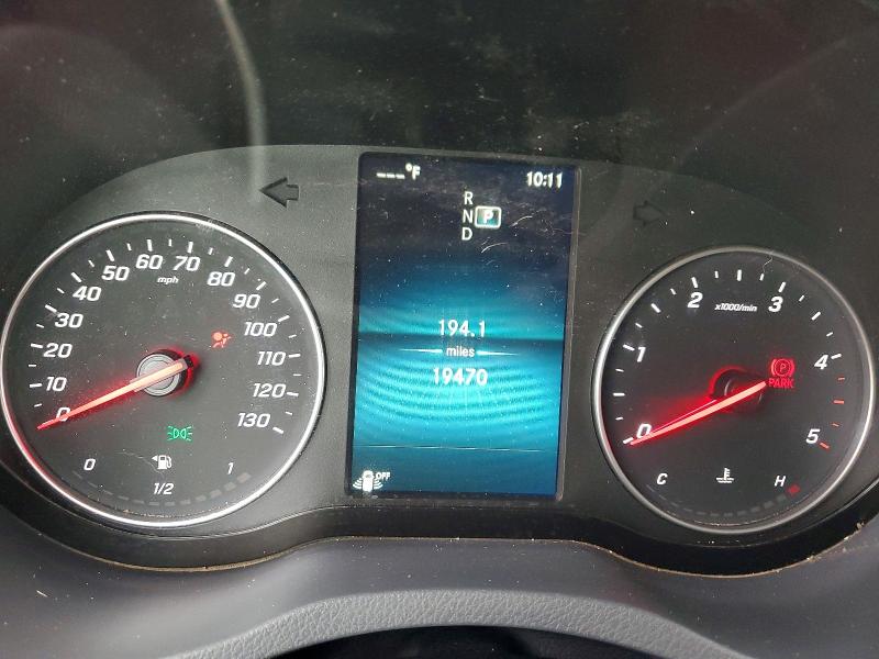 2020 Mercedes-benz VIN W1W8ED6Y2LP313138 COPART salvage auction — ROLLOVER, Or - Salvage Title Certificate, sold $30,500 on 2026-07-22 (photo 9)