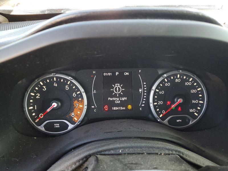 2018 Jeep Renegade VIN ZACCJABB5JPJ20447 COPART salvage auction — FRONT END, Tx - Salvage Vehicle Title, sold $725 on 2026-07-23 (photo 9)