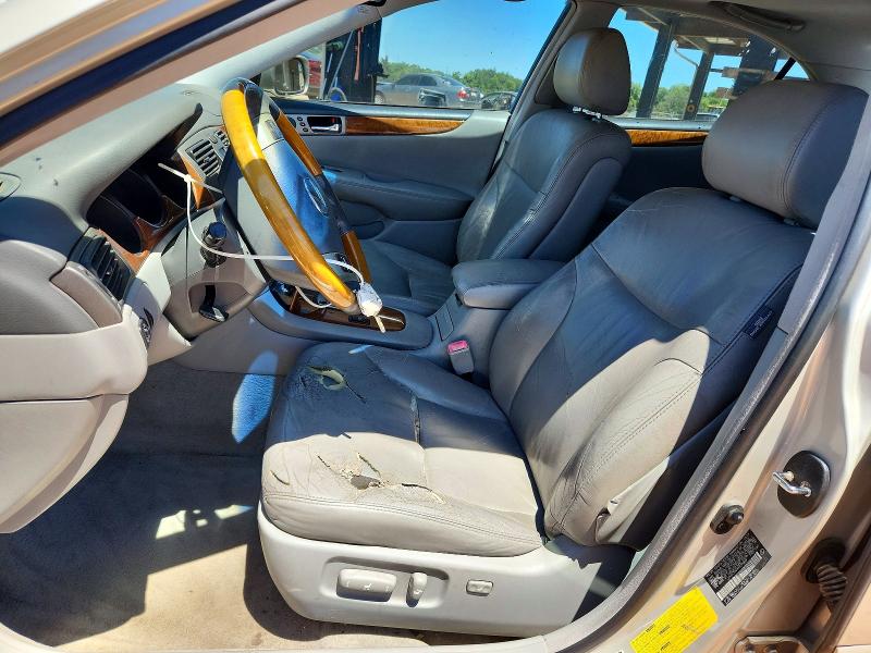 2005 Lexus ES VIN JTHBA30G355095859 COPART salvage auction — FRONT END, Al - Cert Of Title-Salvage Title, sold $450 on 2026-07-08 (photo 7)