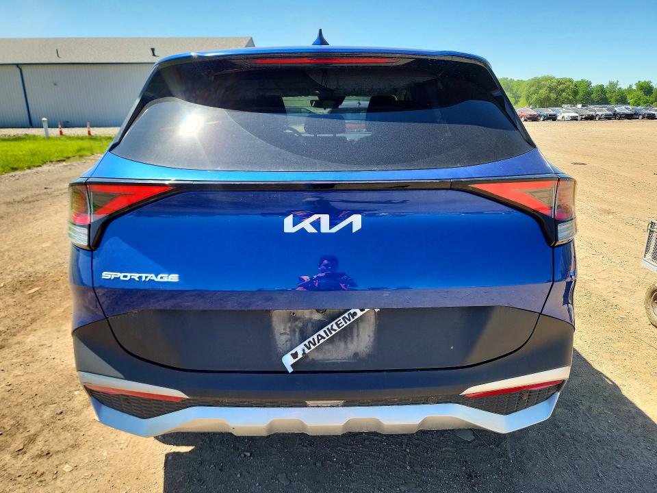 2023 Kia Sportage VIN 5XYK33AF4PG043278 COPART salvage auction — FRONT END, Oh - Cert Of Title-Salvage, sold $6,300 on 2026-07-13 (photo 6)