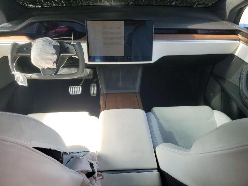 2023 Tesla Model x VIN 7SAXCBE50PF374662 COPART salvage auction — FRONT END, Nv - Salvage Title, sold $23,000 on 2026-07-02 (photo 8)